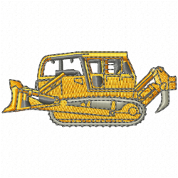 Construction Machinery Vehicles Embroidery Design 4 Construction Machinery Vehicles Embroidery Design 4